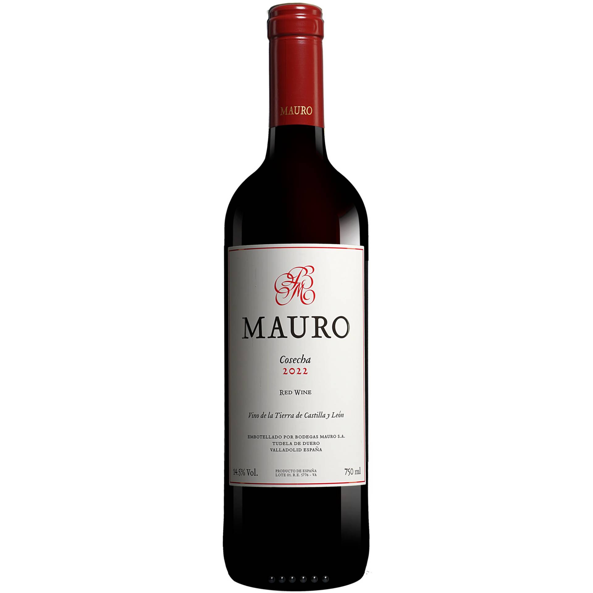 Mauro 2022 0.75L 14.5% Vol. Rotwein Trocken aus Spanien Mauro 2022 0.75L 14.5% Vol. Rotwein Trocken aus Spanien von Mauro