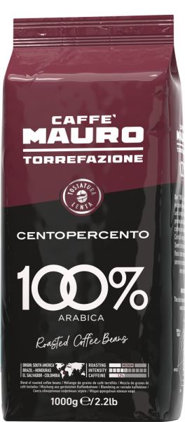 Mauro Centopercento Kaffee Espresso von Caffè Mauro