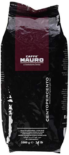 Mauro Espresso Centopercento Bohnen, 1er Pack (1 x 1 kg) von Caffe MAURO