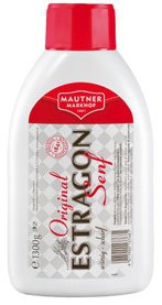 Mautner Markhof Estragon Senf, würzig-scharf, Stehtube - 1.3kg - 6x von Mautner Markhof