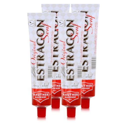 Mautner Markhof Estragon Senf, würzig-scharf - 200gr - 4x Mautner Markhof Estragon Senf, würzig-scharf - 200gr - 4x von Mautner Markhof
