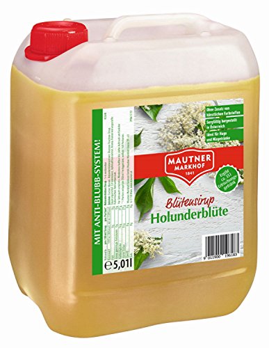 Mautner Markhof Holunderblüten Sirup 5l von Mautner Markhof