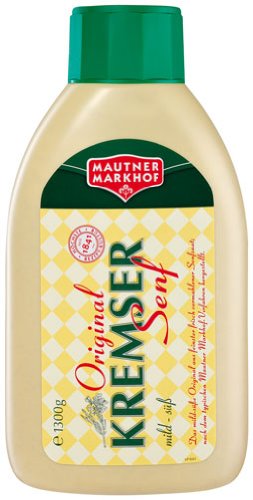 Mautner Markhof Kremser Senf, mild-süß, Stehtube - 1.3kg von Mautner Markhof