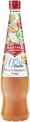 Mautner Markhof Pfirsich-Maracuja 0% Zucker Sirup 6x 700ml von Mautner Markhof