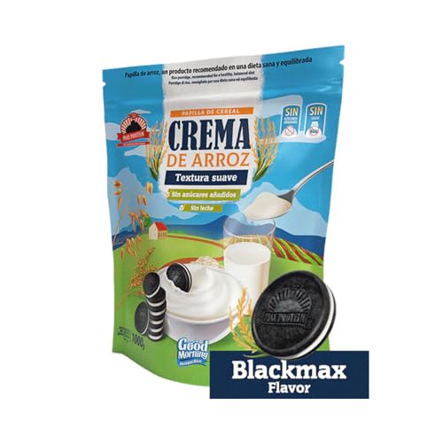 Max protein - Good Morning Rice Cream (1kg) - Cremes aus Reis - Ideal für das Frühstück - Black Max von Max Protein