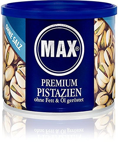 MAX PREMIUM PISTAZIEN - geröstet & ungesalzen (6er Karton) von Max