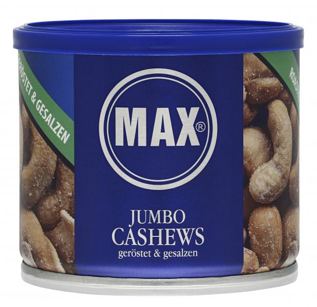 Max Jumbo Cashews geröstet & gesalzen von Max