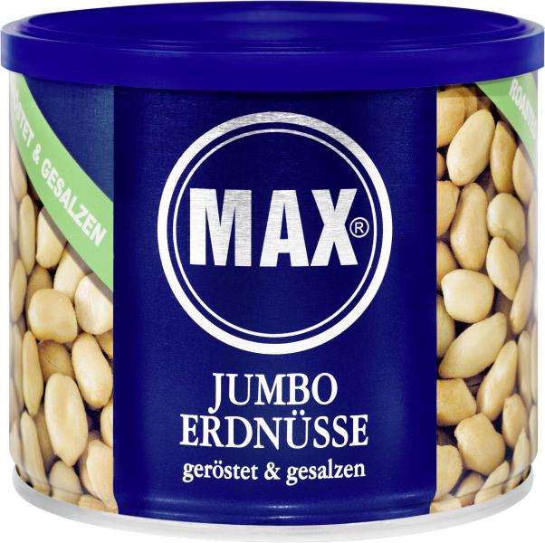 Max Jumbo Erdnüsse geröstet & gesalzen Max Jumbo Erdnüsse geröstet & gesalzen von Max