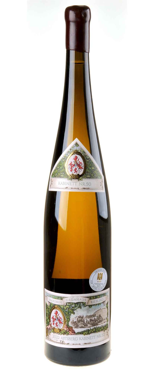 Maximin Grünhaus Riesling Abtsberg Kabinett Nr 50 2022 Magnum Versteigerung von Maximin Grünhaus