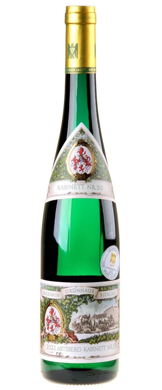 Maximin Grünhaus Riesling Abtsberg Kabinett Nr 50 2022 Versteigerung von Maximin Grünhaus