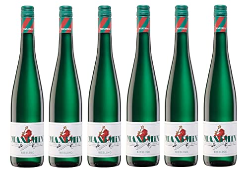 6x 0,75l - Maximin Grünhaus - Maximin - Riesling feinherb - Qualitätswein Mosel - Deutschland - Weißwein feinherb von Maximin Grünhaus