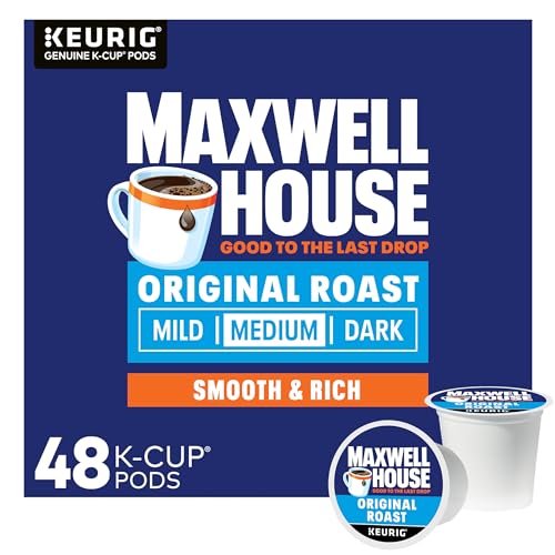 Maxwell House Original Roast Medium Roast K-Cup Kaffeepads, 48 ct. Box Maxwell House Original Roast Medium Roast K-Cup Kaffeepads, 48 ct. Box von Maxwell House