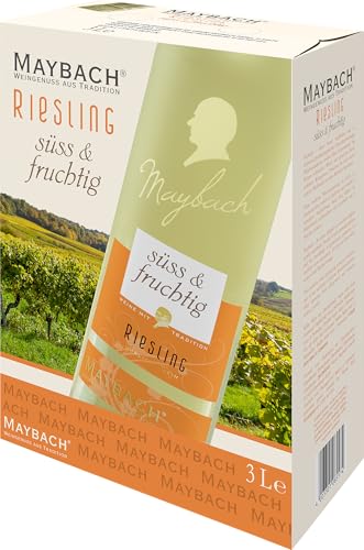 Maybach Riesling süß & fruchtig (1 x 3,0l) von Maybach