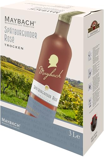 Maybach Spätburgunder Rosé NV trocken (1 x 3l) von Maybach