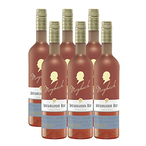 Maybach Spätburgunder Rosé NV trocken (6 x 0,75l) von Maybach