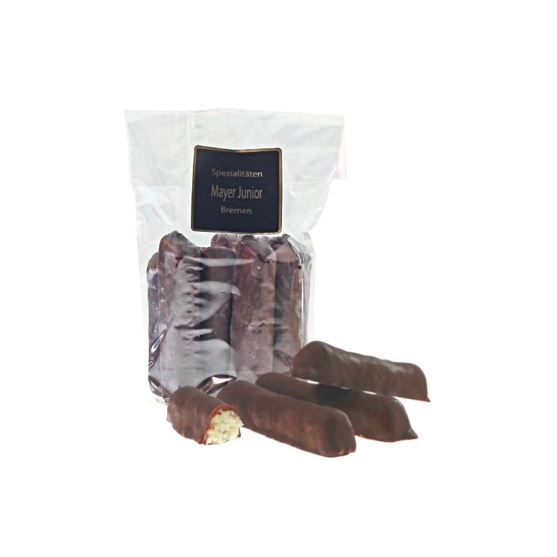 Kokosstangen Mayer Junior 10 Stück ca. 150g Kokosstangen Mayer Junior 10 Stück ca. 150g von Mayer Junior