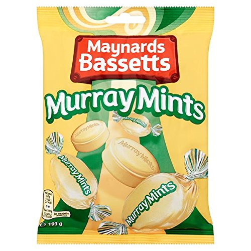 Maynards Bassetts Murray Mints Tasche 193g (Packung mit 12 x 193g) von Maynards Bassetts
