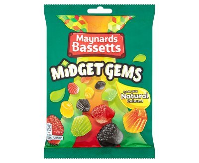 Maynards Midget Gems Beutel, 160 g, 12 Stück von Maynards