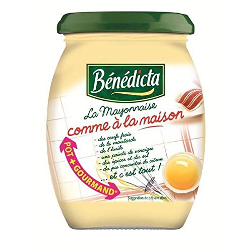 Bénédicta Mayonnaise wie zu Hause jar 255g - ( Einzelpreis ) - Bénédicta mayonnaise comme à la maison bocal 255g von Mayonnaise