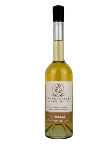 Mayrhofers von 1796 - Zarter Himbeer Likör - 40% vol. - 500 ml - Vegan Mayrhofers von 1796 - Zarter Himbeer Likör - 40% vol. - 500 ml - Vegan von Mayrhofers von 1796