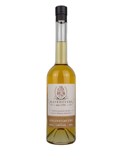 Mayrhofers von 1796 - Schwarze Johannisbeere Likör - 40% Vol. - 500 ml - Vegan Mayrhofers von 1796 - Schwarze Johannisbeere Likör - 40% Vol. - 500 ml - Vegan von Mayrhofers von 1796