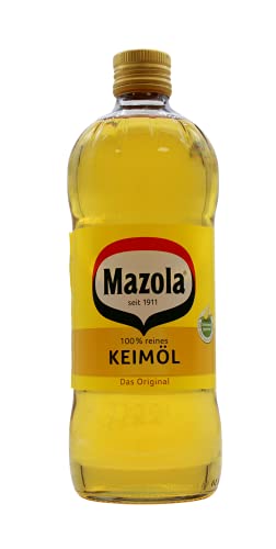 Mazola 100% reines Keimöl das Original, 12er Pack (12 x 0.75 l) von Mazola