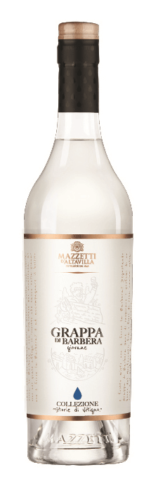 Mazzetti Grappa di Barbera - Collezione ""storie di vitigno"" 0,7 l von Mazzetti Grappa