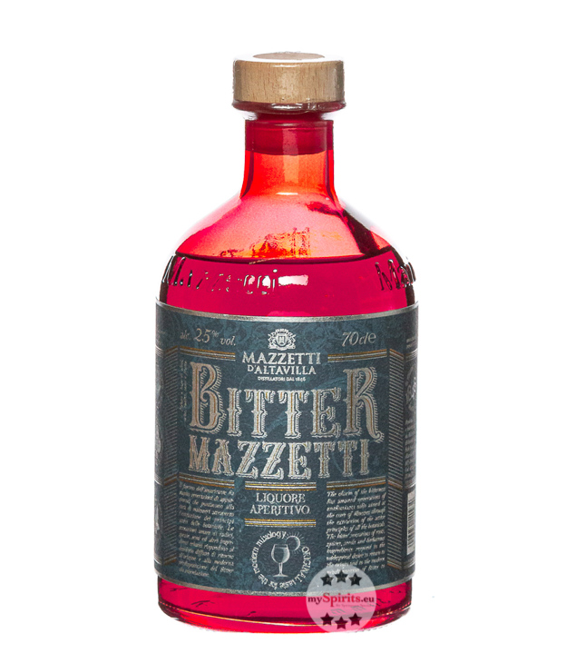 Mazzetti Bitter Liquore Aperitivo (25 % Vol., 0,7 Liter) von Mazzetti d’Altavilla