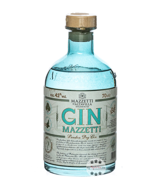 Mazzetti Gin (42 % Vol., 0,7 Liter) von Mazzetti d’Altavilla