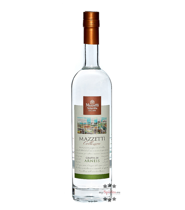 Mazzetti Grappa di Arneis (43 % Vol., 0,7 Liter) von Mazzetti d’Altavilla