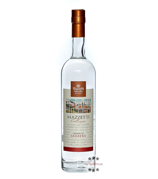 Mazzetti Grappa di Barbera (43 % Vol., 0,7 Liter) von Mazzetti d’Altavilla