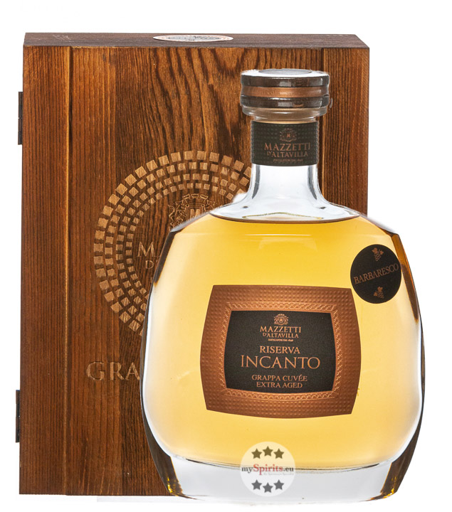 Mazzetti Incanto Grappa Riserva (43 % Vol., 0,7 Liter) von Mazzetti d’Altavilla