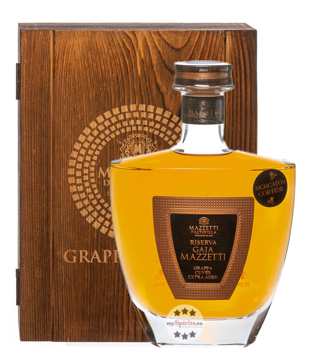 Mazzetti Riserva Gaia Grappa (43 % Vol., 0,7 Liter) von Mazzetti d’Altavilla