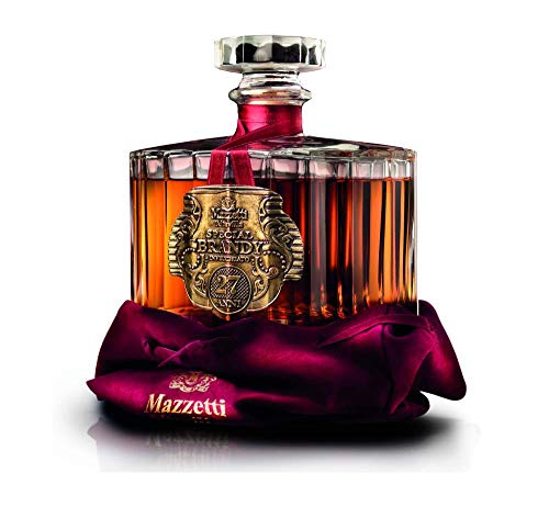 Mazzetti d'Altavilla - Linea ACQUAVITE di VINO - Special Brandy 27 years with case 0,70 lt. von Mazzetti D'altavilla