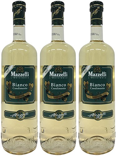 Mazzetti Condimento Bianco (3 x1 Liter) - Weißer Balsamico von Mazzetti
