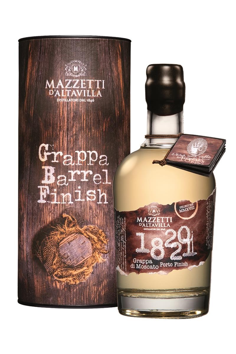 Mazzetti Grappa 1820 di Moscato Porto Cask Finish 0,5 l von Mazzetti Grappa