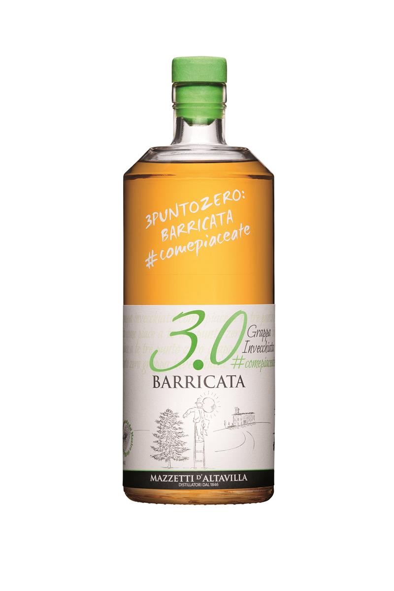 Mazzetti Grappa 3.0 Morbida Barricata 0,7 l von Mazzetti Grappa