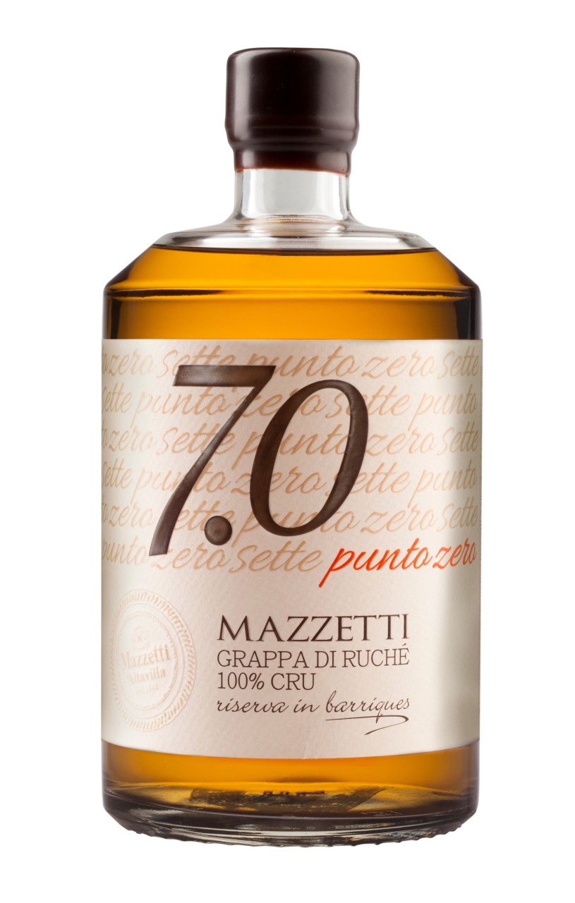 Mazzetti Grappa 7.0 Ruche aged 0,7 l von Mazzetti Grappa