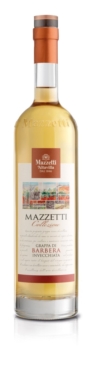 Mazzetti Grappa Alto Monferrato Grappa Barbera aged 0,7 l von Mazzetti Grappa