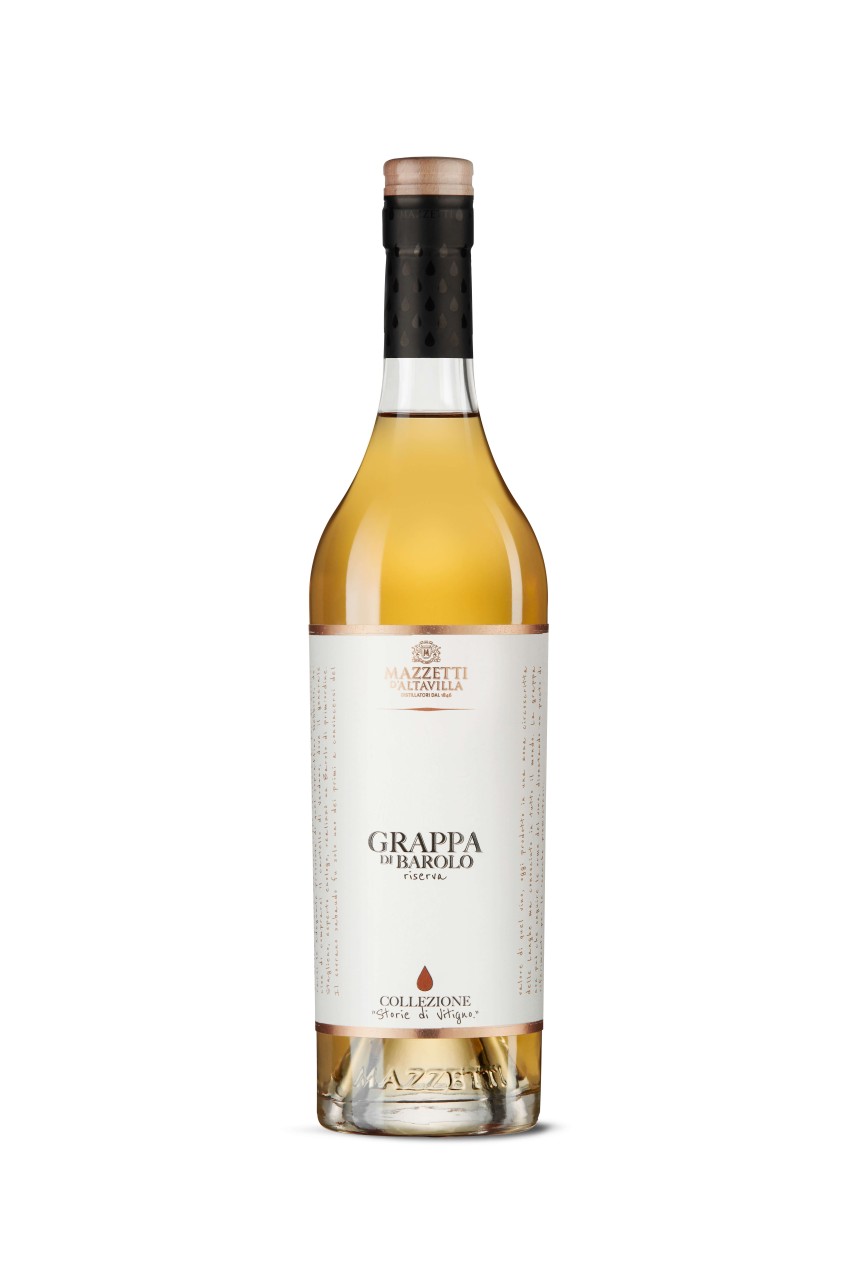 Mazzetti Grappa Barolo aged 0,7 l von Mazzetti Grappa