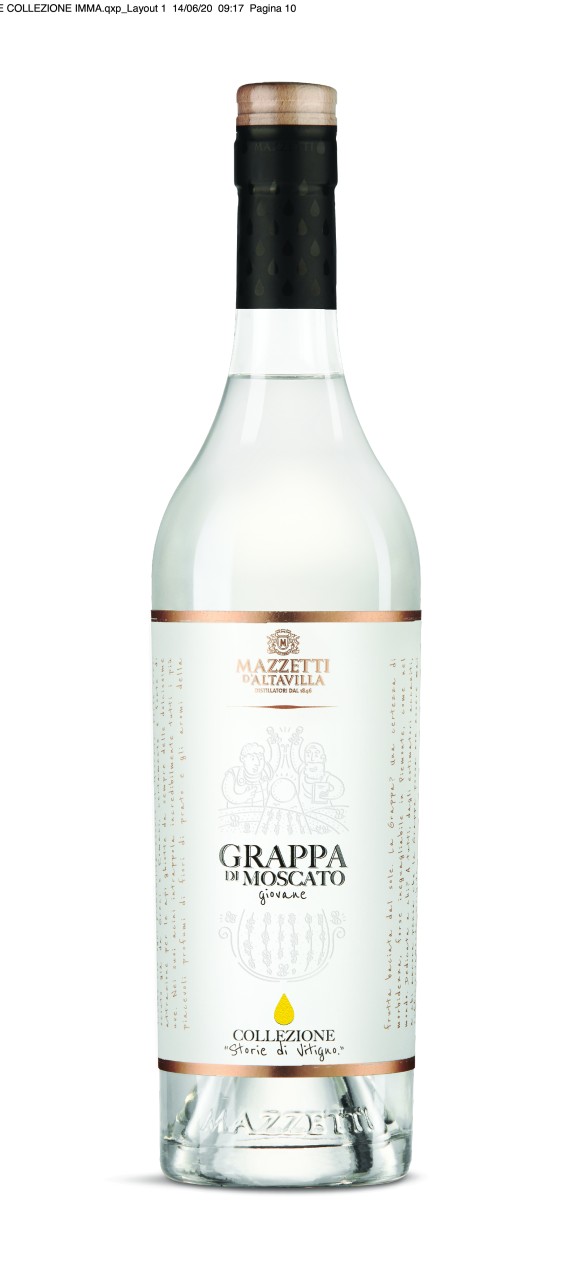 Mazzetti Grappa  Moscato Storie di Vitigno 0,7 l von Mazzetti Grappa