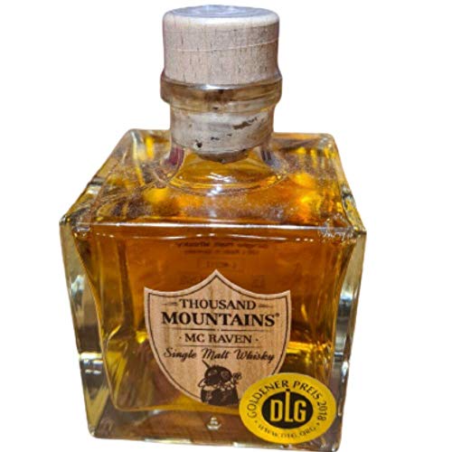 Thousand Mountains Mc Raven Single Malt Whisky - 46,2% Vol. – (1 x 0.2 Liter) - Single Malt Whisky Thousand Mountains Mc Raven Single Malt Whisky - 46,2% Vol. – (1 x 0.2 Liter) - Single Malt Whisky von Mc Raven