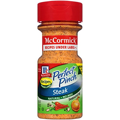 3 McCormick Perfekte Prise Steak Gewürz Ohne MSG 110 Gramm Gläser von McCormick