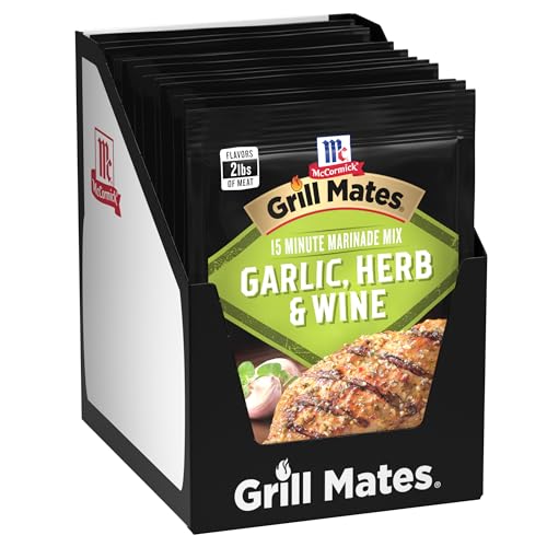 Grill Mates Marinade, Garlic Herb and Wine, .87-Ounce (Pack of 12) von McCormick