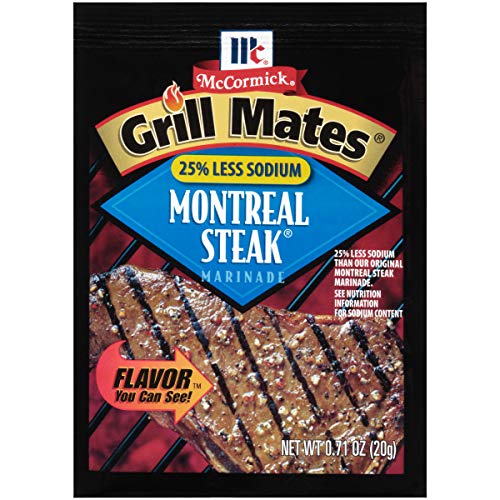 Grill Mates Montreal Steak Marinade, 20,1 Gramm (Packung mit 12) von McCormick Grill Mates