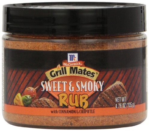Grill Mates Sweet & Smoky Rub, 4.76 Oz. (Pack of 3) by N/A von McCormick