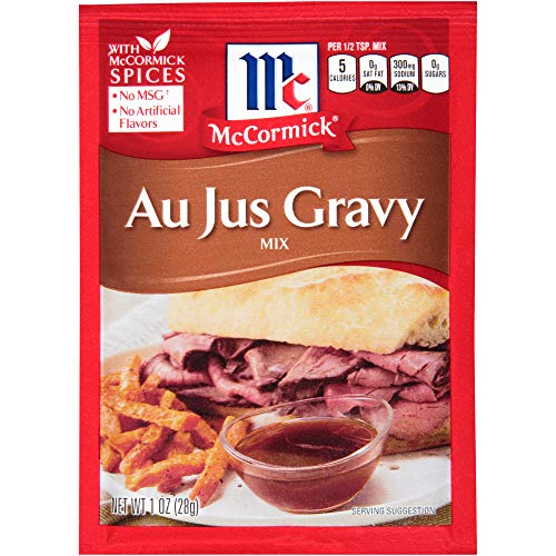 McCormick Au Jus Natürlicher Stil Sauce Mischung, 28,3495 Gramm (Packung mit 12) von McCormick