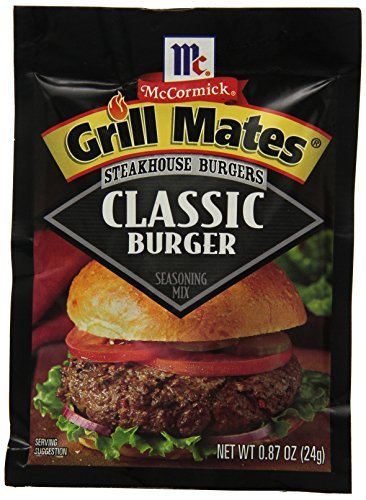 McCormick Grill Mates Steakhouse Burgers Seasoning, Classic, .87 Ounce (Pack of 12) by McCormick von McCormick