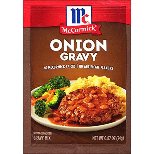 McCormick Onion Gravy Mix, 0.87 Oz, (Pack of 3) von McCormick