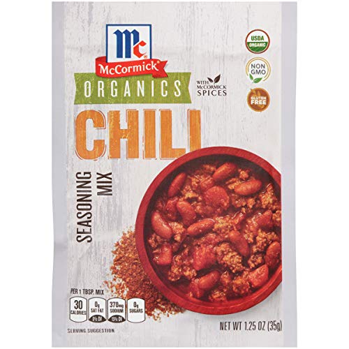 McCormick Organic Gluten Free, Chili Seasoning, 1.25 Ounce (Pack of 12) von McCormick